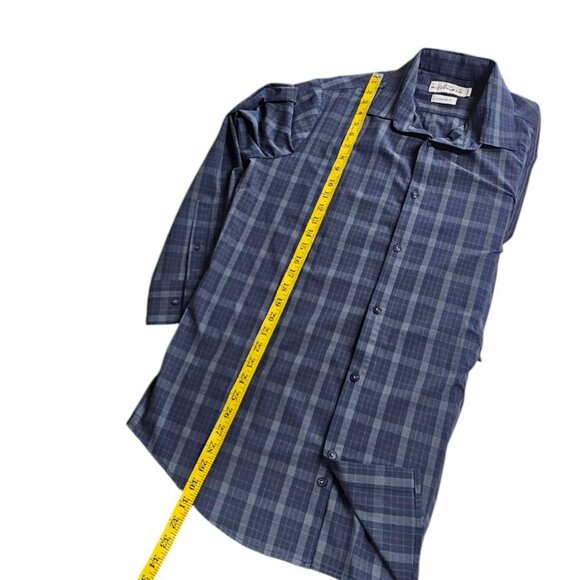 Mizzen + Main Mens Leeward Trim Fit Long Sleeve Button Up Shirt, Stretch, XL - Picture 6 of 7